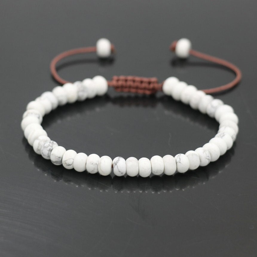 Trendy Abacus Beads Bracelet Men Indian Onyx Stone Women Bracelet Lucky Chakra Friendship Couples Bracelet Female Jewelry Gift