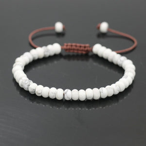 Trendy Abacus Beads Bracelet Men Indian Onyx Stone Women Bracelet Lucky Chakra Friendship Couples Bracelet Female Jewelry Gift