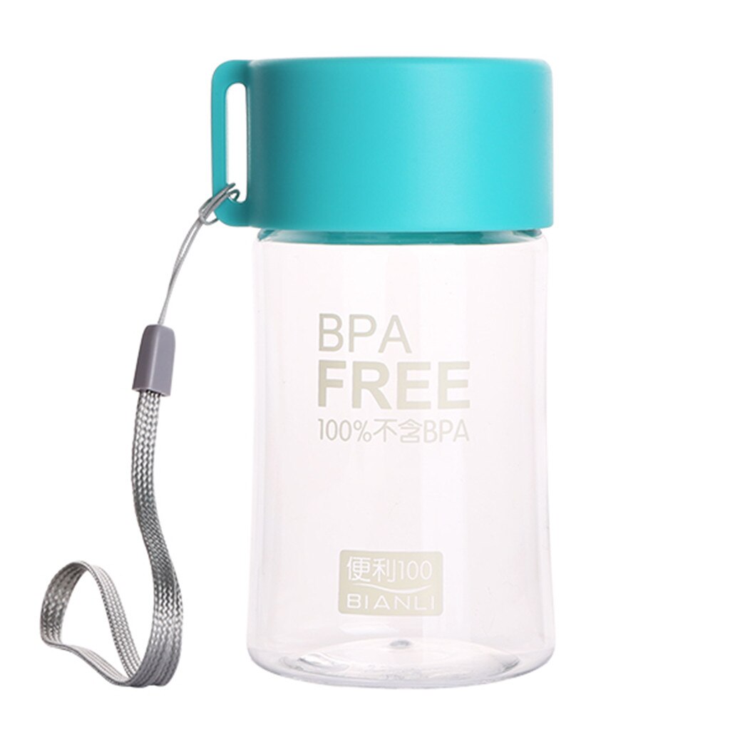 Portable Water Bottle Bpa Free Plastic Juice Water Cup Kids Adults Sport Camping Travel Water Bottles 150 ML Botellas Para Agua