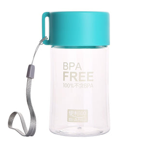 Portable Water Bottle Bpa Free Plastic Juice Water Cup Kids Adults Sport Camping Travel Water Bottles 150 ML Botellas Para Agua