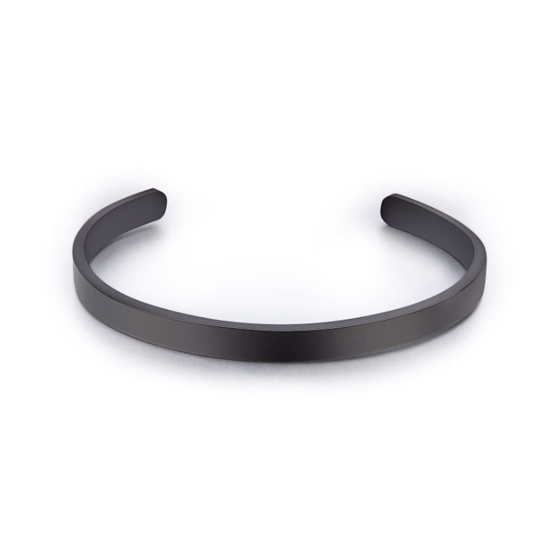4mm wide stainless steel bracelet