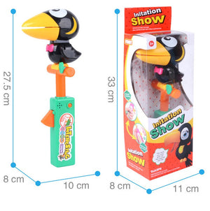 Enfants Audio enregistrement animaux jouets créatifs parlant imitateurs jouet électrique parlant Toucan enfants cadeau d'anniversaire cadeaux inhabituels
