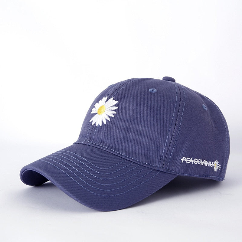 Doitbest 2020 Little Daisies Baseball Cap Hat For Women Men Spring Summer Embroidery Outdoor Lady Girls Sports Caps Snapback