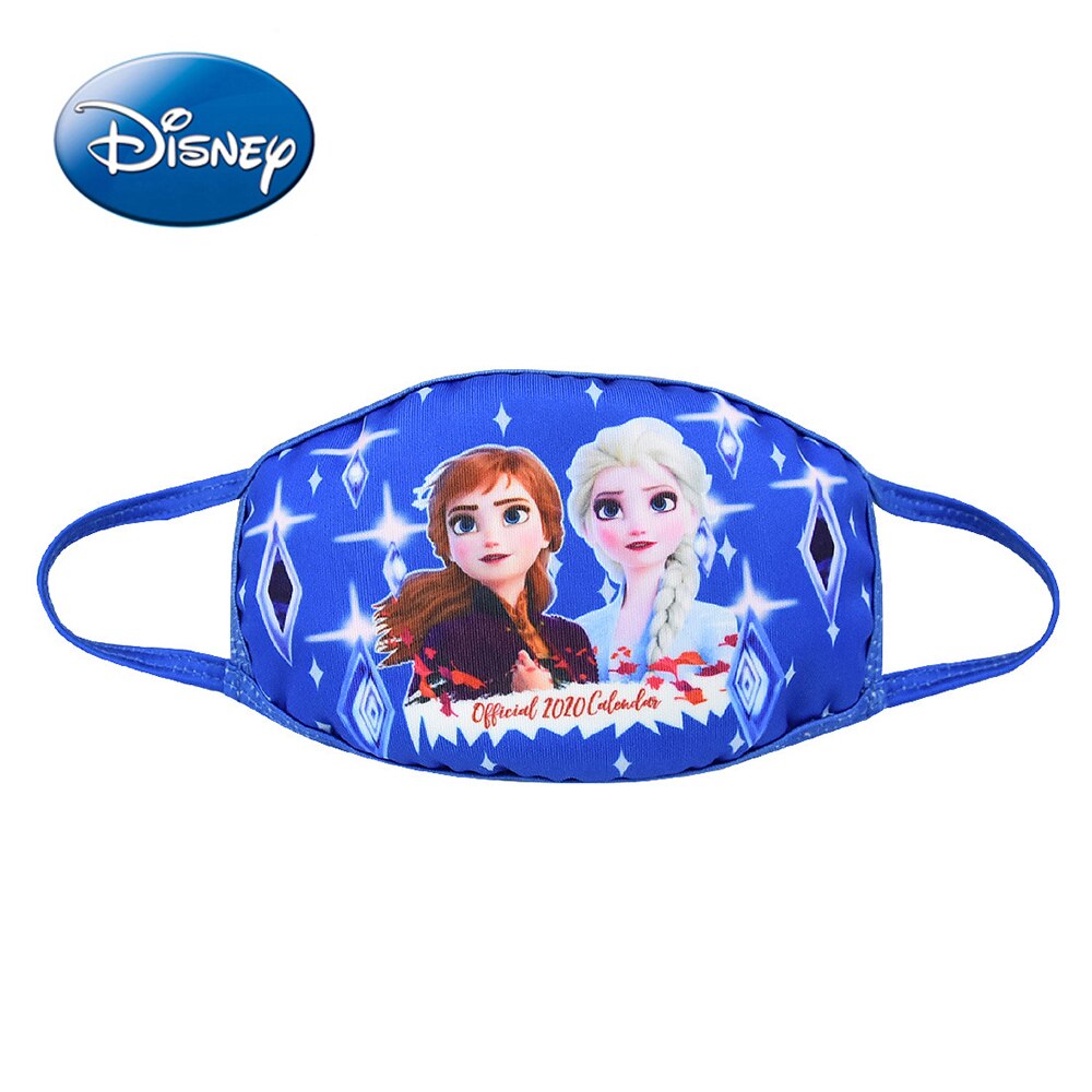 Disney congelé dessin animé bouche masque Anti poussière masque visage princesse Anna Elsa cotons masques pour enfants enfants réutilisables