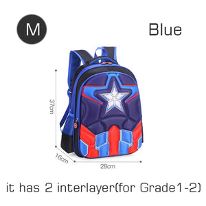 Crossten 3D spider design Waterproof Children's backpack boys girls Primary school Kindergarten Infantil Kids backpack Mochila