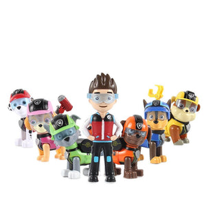 Pat' patrouille 7 pièces/ensemble jouets chien canette déformation jouet capitaine Ryder Pow patrouille Psi patrouille figurines jouets pour enfants cadeaux