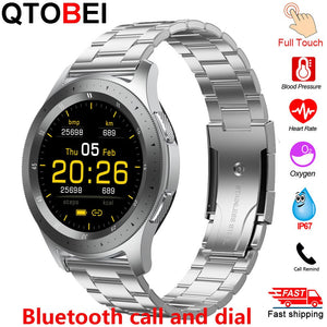 Smart Watch Men Women Bluetooth Call Full Touch Screen