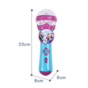 Original Disney Elsa Anna Olaf Girls Princess Frozen 2 Toys Singing Microphone Music Amplified Baby K Song Girl Children Gift