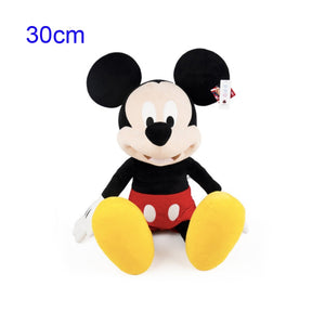 New 10/30/40/50cm Mickey Mouse Minnie Plush Dolls Animal Stuffed Toys Birthday Christmas Gift for Kids