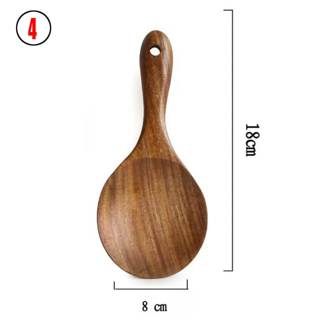 Wooden kitchen tool kit