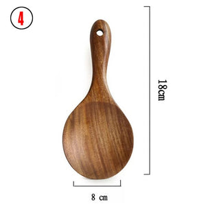 Wooden kitchen tool kit
