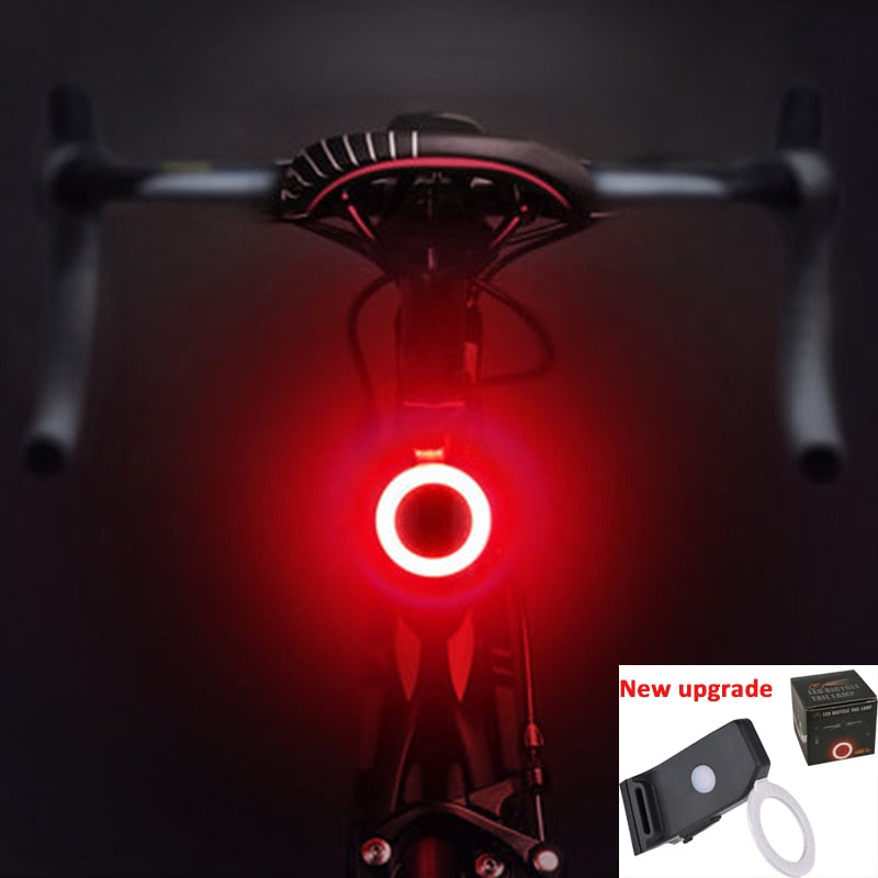 Zacro Multi Lighting Modes Bicycle Light USB Charge Led Bike Light Flash Tail Rear Bicycle Lights for Mountains Bike Seatpost
