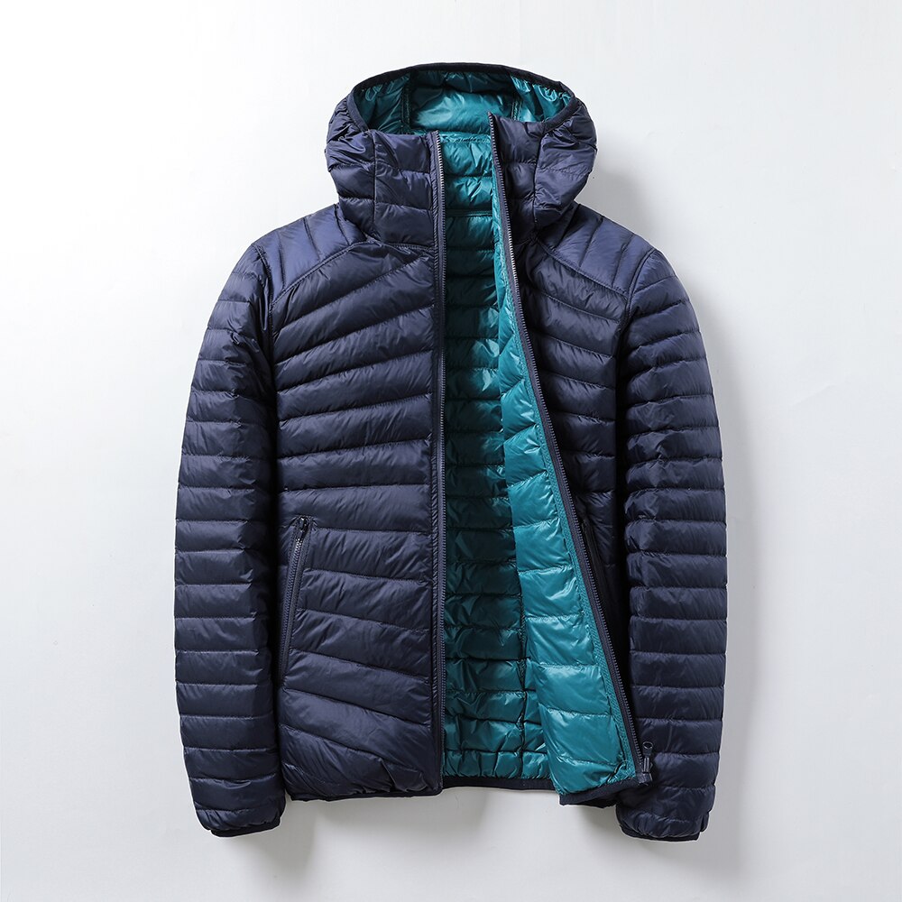2020 Women Down Jacket Women Parks Ultra Light Feather Double Side Windbreaker Reversible Autumn Winter Female Coat Brand Tops