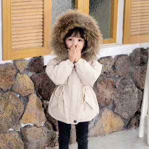 Fille veste le nouveau 2020 enfants chaud enfant en bas âge enfants hiver fille coton rembourré vêtements bébé épaissi coton rembourré manteau