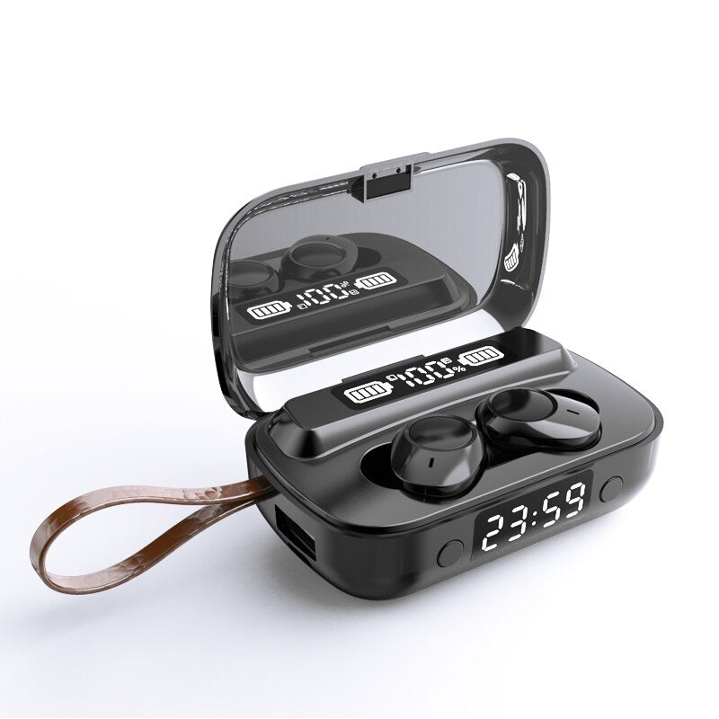 Oringinal Bluetooth Earbuds TWS Headset Wireless Headphones Touch Control HiFI Stereo Earbuds Digital display for sport