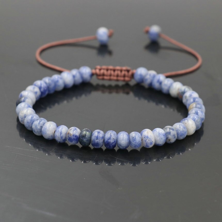 Trendy Abacus Beads Bracelet Men Indian Onyx Stone Women Bracelet Lucky Chakra Friendship Couples Bracelet Female Jewelry Gift