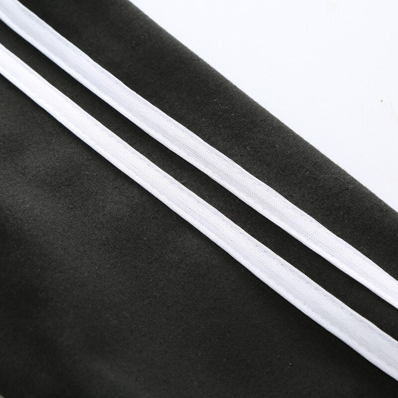 Men's casual sports stand-up collar clothes long-sleeved jacket stitching 2020 track suit new autumn men's sweater + pants suit