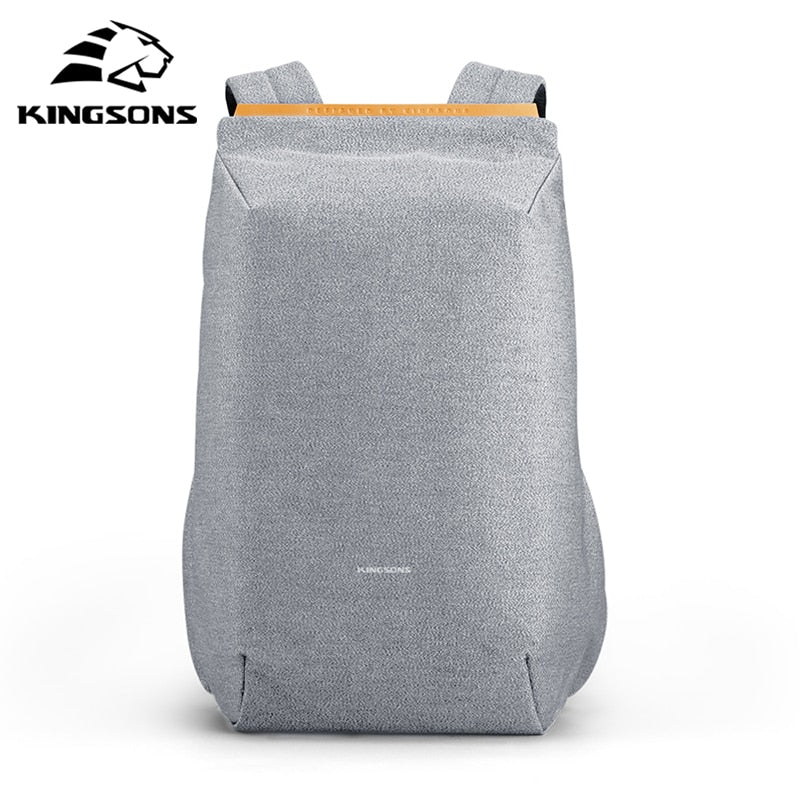 Kingsons 15" Laptop Backpack External USB Charge Computer Backpacks Anti-theft Waterproof Bags for Men Women Hot рюкзак Mochila