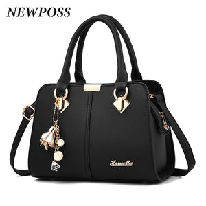 Newposs Famous Designer Brand Bags Women Leather Handbags 2020 Luxury Ladies Hand Bags Purse Fashion Shoulder Bags