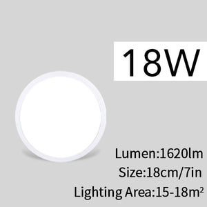 Living Room lights LED Ceiling Lamp Ultra-thin Cold White18W 24W 36W 48W lighting fixture Ceiling Lights for Bedroom and kitchen