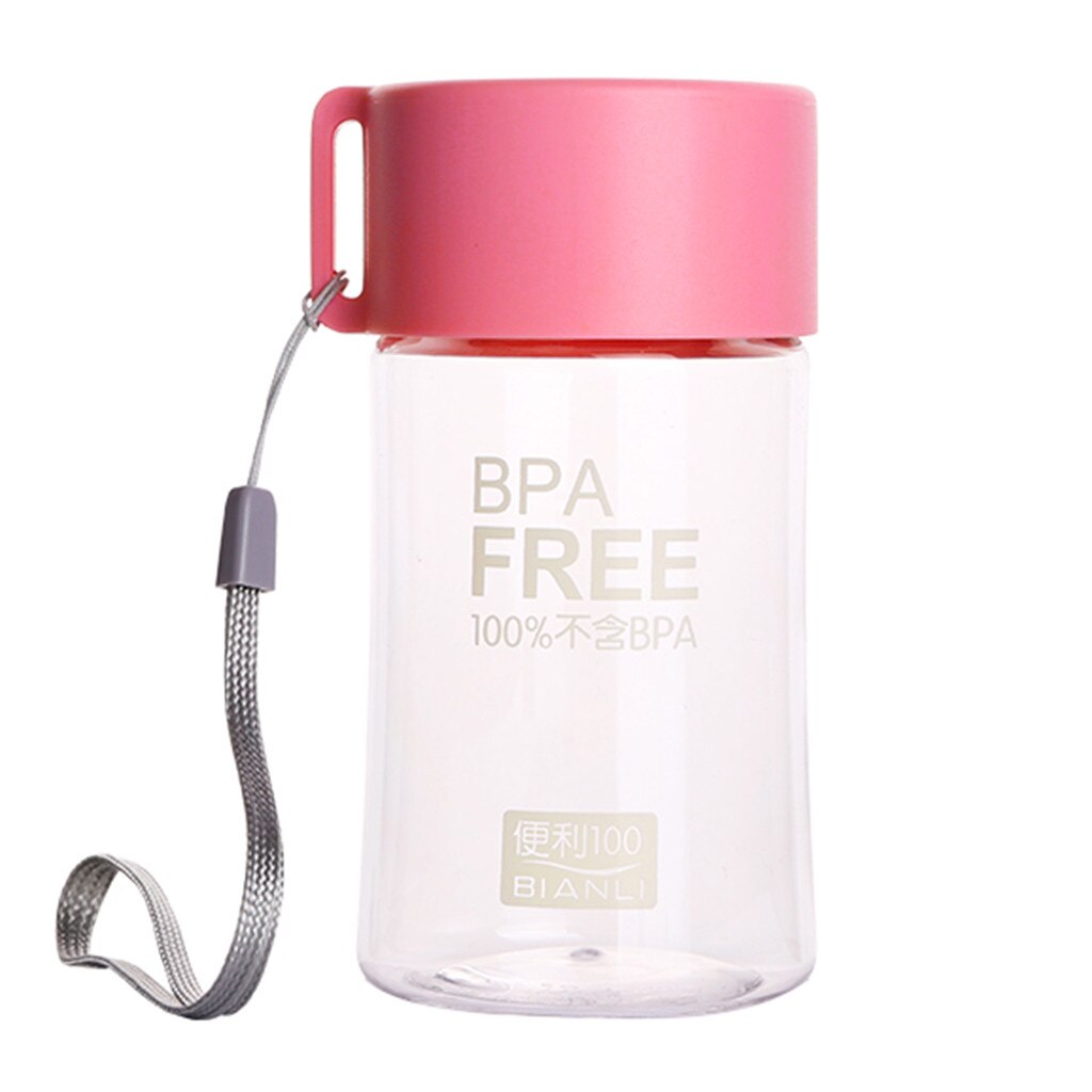 Portable Water Bottle Bpa Free Plastic Juice Water Cup Kids Adults Sport Camping Travel Water Bottles 150 ML Botellas Para Agua