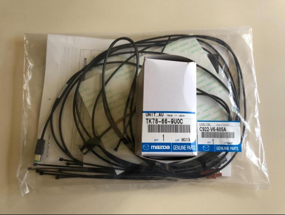 Mazda Apple CarPlay™ and Android Auto™ USB Retrofit Kit TK78 66 9U0C K1414 C922 V6 605A