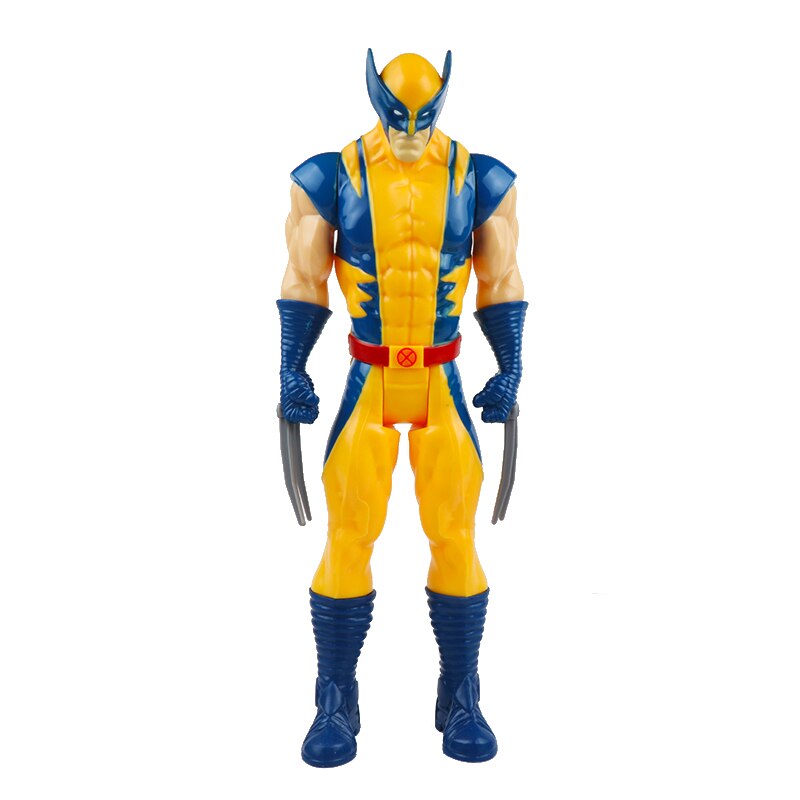 30cm Marvel Super Heroes Avengers Endgame Thanos Hulk Captain America Thor Wolverine Venom Action Figure Toys Doll for Kid Boy
