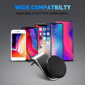 For Audi BMW Magnetic Phone Holder For iPhone XS Max Xiaomi Smartphones Metal Magnetic Car Phone Holder Bracket Mount Accessorie