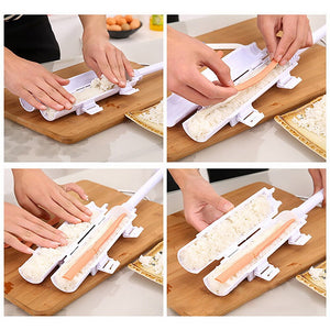 Sushi Maker Roller Roll Rice Mold Sushi Bazooka Vegetable Meat Rolling Tool DIY Sushi Making Machine Kitchen Gadgets Sushi Tool