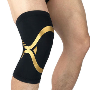 Genouillère sport rotule respirant genouillère protecteur printemps genouillère basket-ball en cours d'exécution élastique genou soutien Fitness équipement