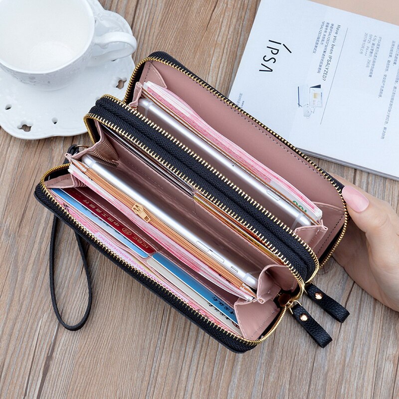 Long Women's Wallet Purses Tassel Coin Purse Card Holder