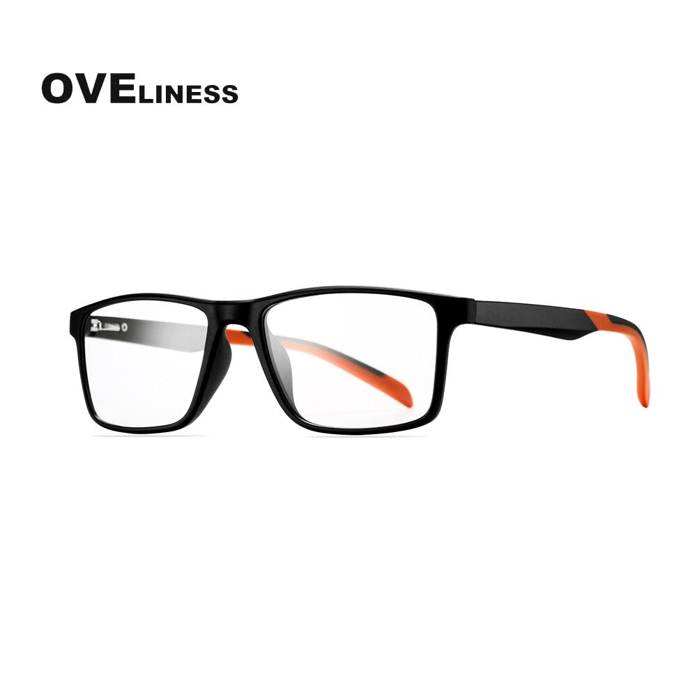 TR90 glasses frame men myopia Prescription computer spectacle frames women Ultra light square eyeglasses frames for men eyewear