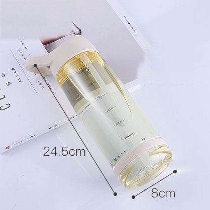 Outdoor Water Bottle with Straw