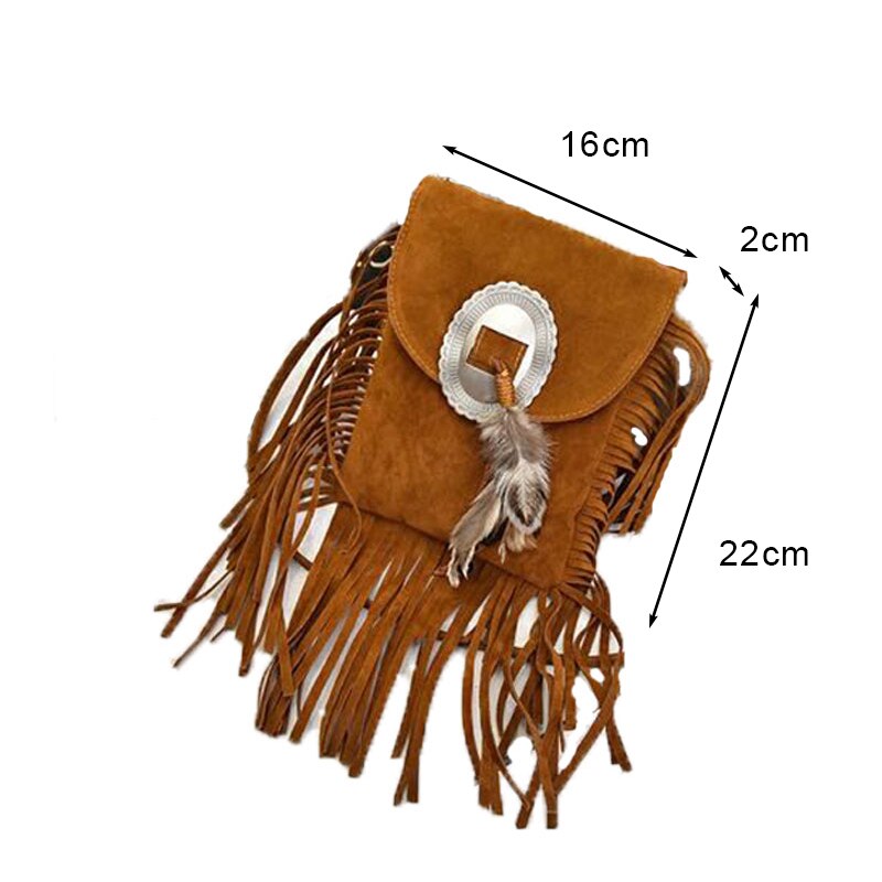 Vintage PU Leather Handbags Women Casual Crossbody Bag Female Feather Designer Messenger Soulder Bags Small Envelope Pouch Purse