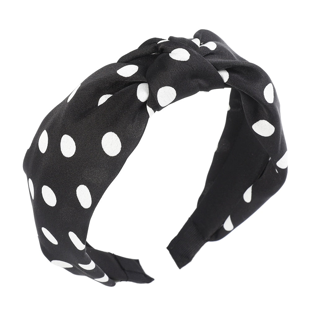 Haimeikang Solid Colors Hair Knotted Hair Band for Women Headbands Hairbands Headwear 2018 New Arrival