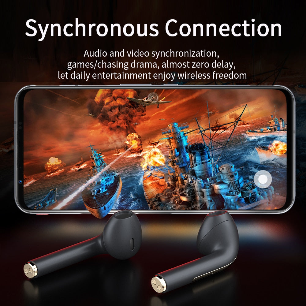 Essager J18 TWS Wireless Headphone Bluetooth Earphone Headset True Wireless Earbuds For iPhone 12 Pro Max Handsfree Ear Buds