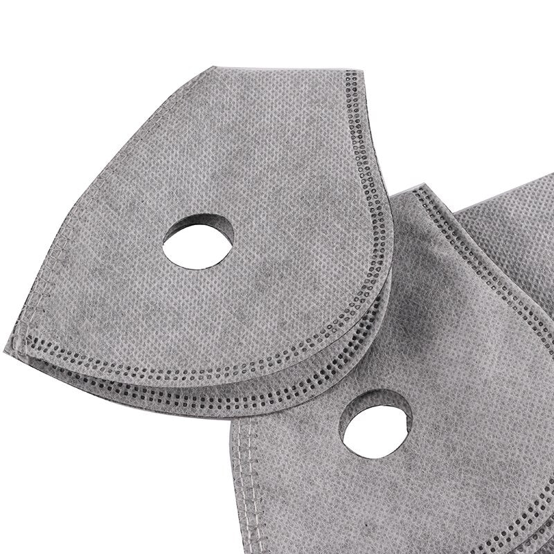 Anrancee Face Mask With Filter Breathing Valve Activated Carbon PM 2.5 Anti Pollution Bicycle Cycling Protection Bike Dust Mask