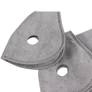 Anrancee Face Mask With Filter Breathing Valve Activated Carbon PM 2.5 Anti Pollution Bicycle Cycling Protection Bike Dust Mask