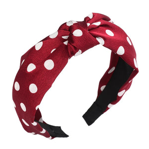 Haimeikang Solid Colors Hair Knotted Hair Band for Women Headbands Hairbands Headwear 2018 New Arrival