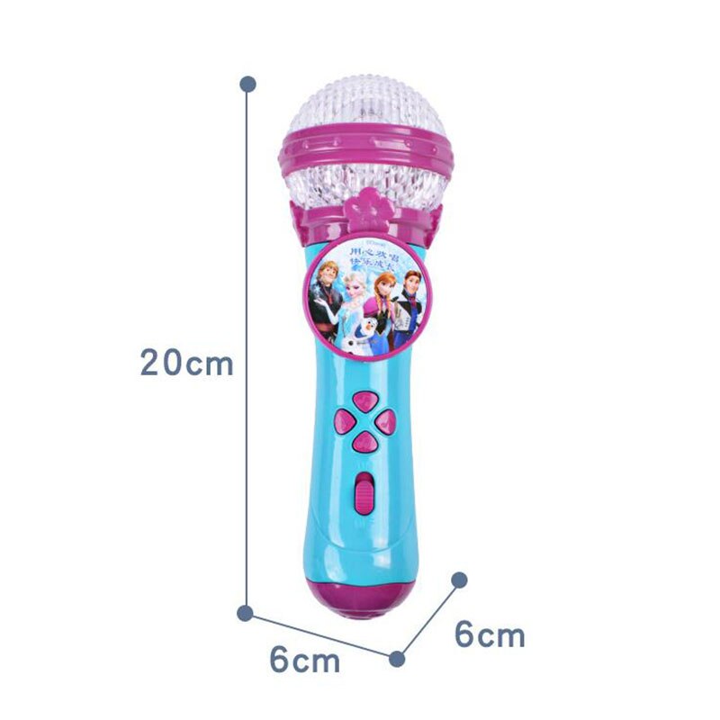 Original Disney Elsa Anna Olaf Girls Princess Frozen 2 Toys Singing Microphone Music Amplified Baby K Song Girl Children Gift