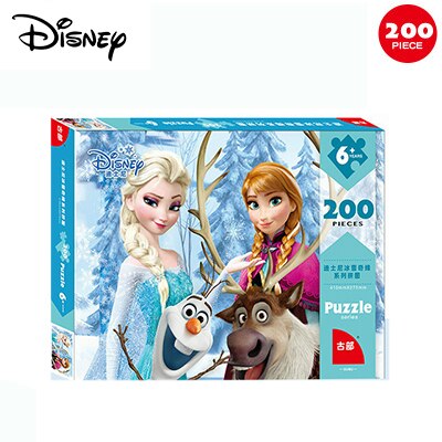 Disney Puzzle 200 Pieces Frozen / Snow White 200 Pieces / Children Puzzle Educational Toys 3D Paper Puzzles Children Toys Adult