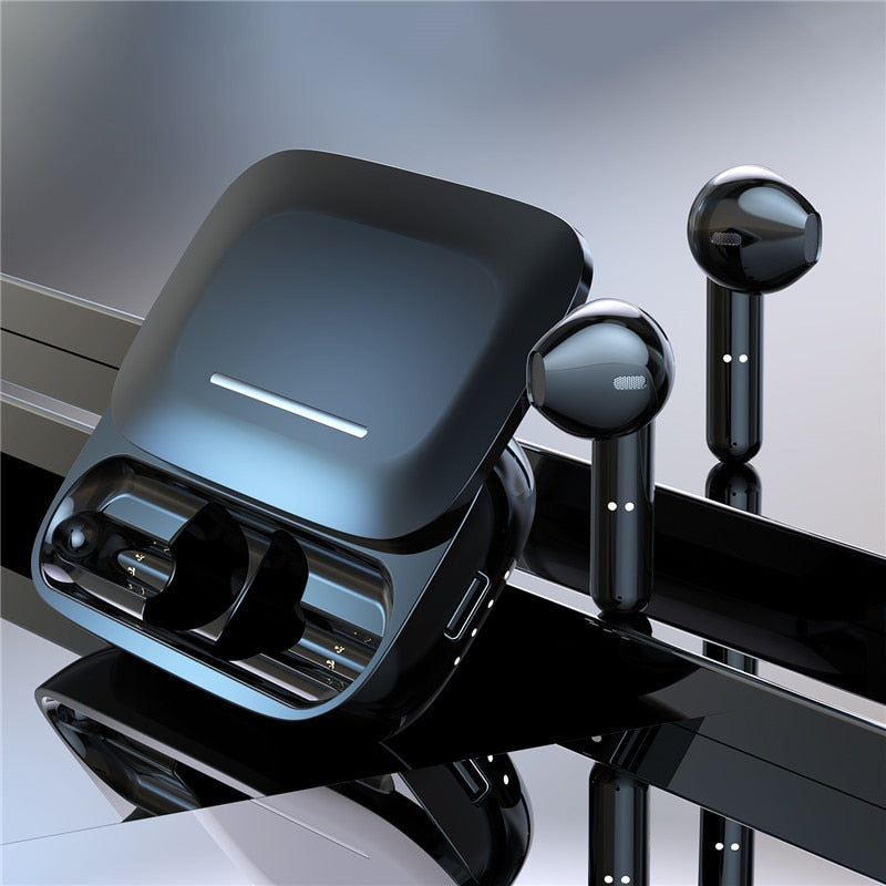 BE36 Stereo Wireless Earphones Bluetooth 5.0 HIFI Sound Noise Cancelling Mini In Ear Headset With Charging Box Dual Microphone