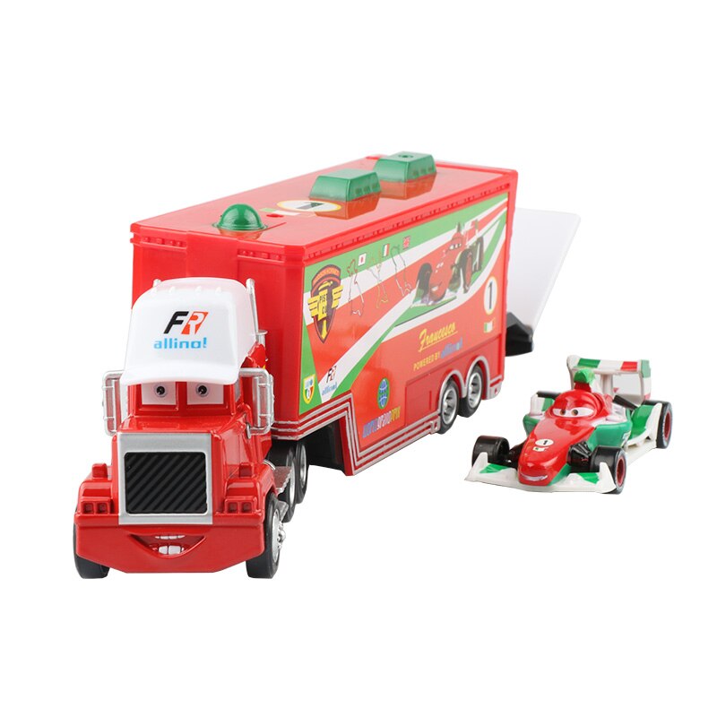 Disney Pixar Cars 2 3 Toys Lightning McQueen Jackson Storm Mack Uncle Truck 1:55 Diecast Model Car Toy Children Christmas Gift