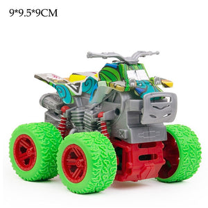 Mini inertiel tout-terrain véhicule Pullback enfants jouet voiture en plastique Friction cascadeur voiture Juguetes Carro enfants jouets pour garçons