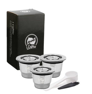 iCafilas For Nespresso Reutilisable Refillable Capsule Crema Espresso Reusable New Refillable For Nespresso