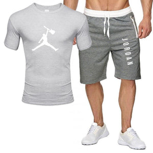 2piece set men outfits jordan 23 t-shirt shorts summer short set tracksuit men sport suit jogging sweatsuit basketball jersey