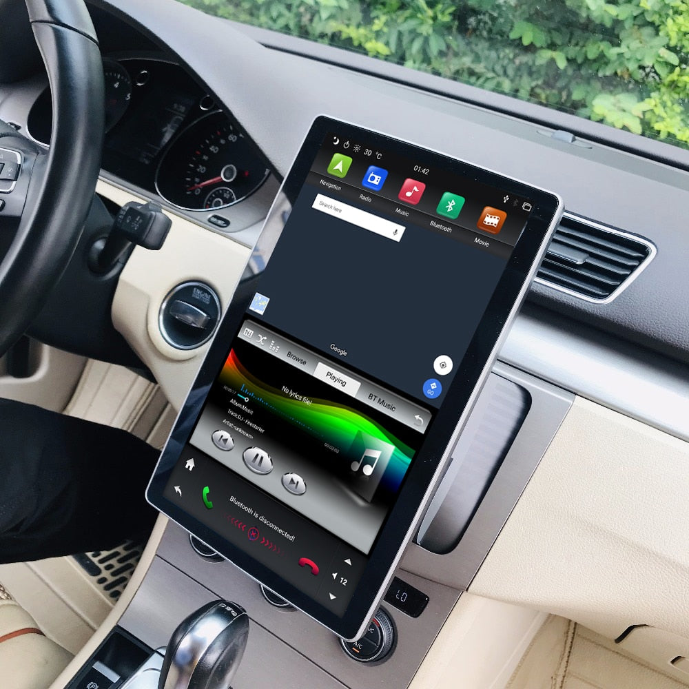2 din Android 9 car multimedia radio player universal TDA7851