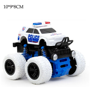 Mini inertiel tout-terrain véhicule Pullback enfants jouet voiture en plastique Friction cascadeur voiture Juguetes Carro enfants jouets pour garçons