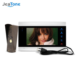 7 inch Monitor 1200TVL Doorbell Camera with 16G sd Card Video Intercom System Ship from Russian Motion Detection Access Control