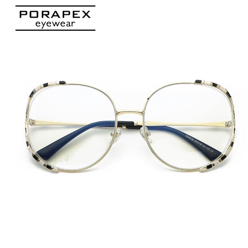 Round Spectacles Metal Women's Glasses Frame Myopia Computer Eyeglasses Frame Lady Stylish Eyewear High Quality Lentes Opticos